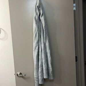 Thick Grey Long Scarf